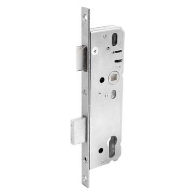 Замок БУЛАТ ЗВ 4-1.40.92.16.08 узкопроф. нерж. сталь 40мм м/о 92мм, б/руч б/ц