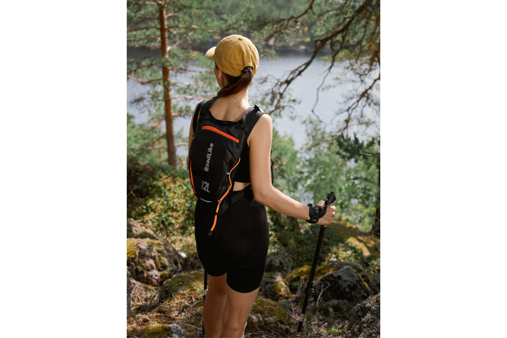 Рюкзак с гидросистемой RoadLike Hydro Sport, черный