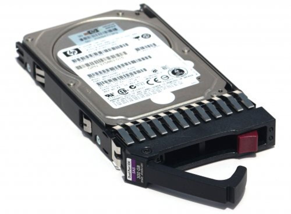 Жесткий диск HP 300GB, 3G, SAS, 10K RPM, SFFDP J9F44A