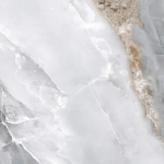 Керамогранит Alma Ceramica GFU57ORD07L Orlando 57x57 серый лаппатированный под оникс