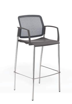 Movie стул барный со спинкой-сеткой