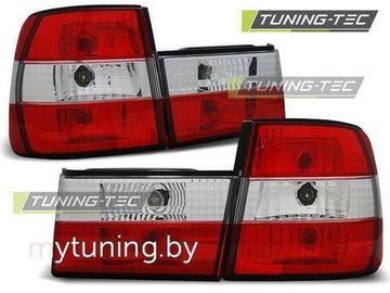 Задние фонари Bmw 5 E34 red white