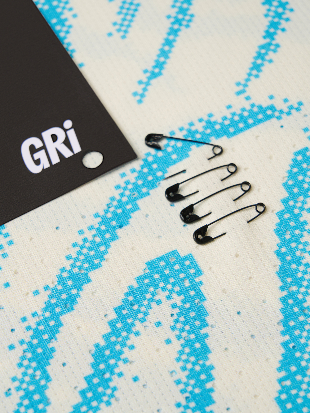 Футболка мужская GRI Старт молочно-голубая