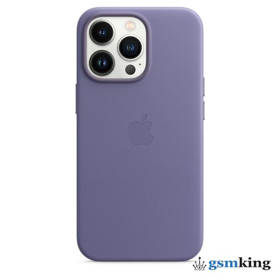 Apple Leather Case with MagSafe iPhone 13 Pro Wisteria «Сиреневая глициния» MM1F3ZE/A