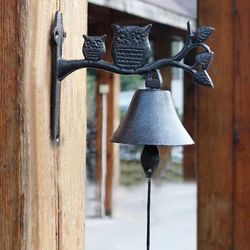 Iron Garden Колокольчик дверной "Сычи"