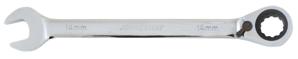 W106114 (W60114) Ключ гаечный комбинированный трещоточный с реверсом, 14 мм