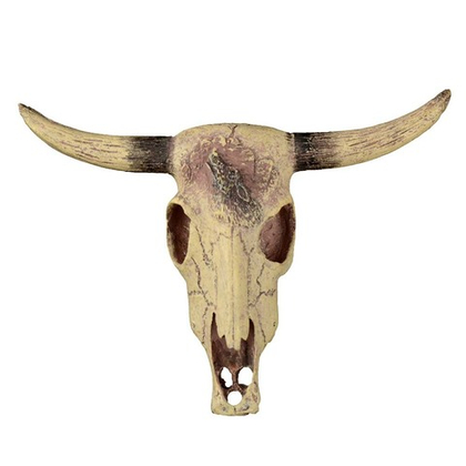 GLOXY Декорация пластиковая "Череп быка", 12*9*4 см