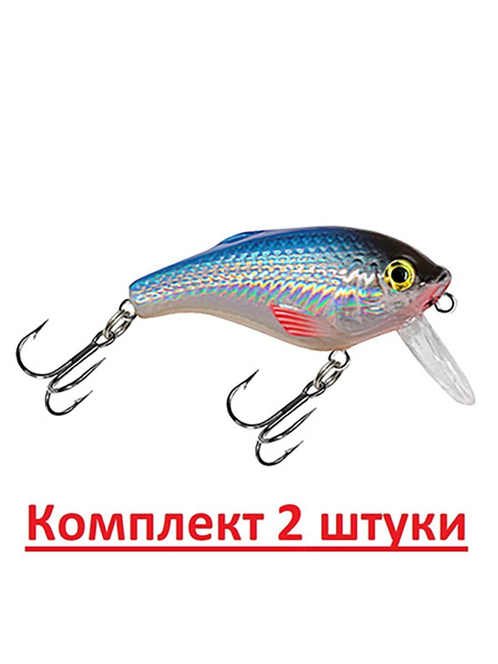 Воблер для рыбалки ТОЛСТЯК SR 66mm,