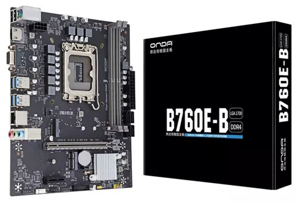 Материнская плата ONDA B760E-B DDR4 Материнская плата ONDA B760E-B DDR4