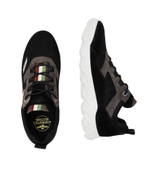 Кожаные кроссовки Aeronautica Militare - черный(SC253CT3302)