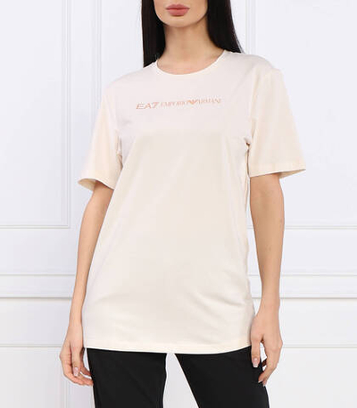 футболка EA7 - бежевый(3RTT13 TJFKZ)