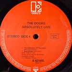 The Doors ‎– Absolutely Live 2LP (Германия 1984г.)