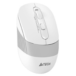 Мышь Мышь A4Tech Fstyler FB10C белый/серый оптическая (2400dpi) беспроводная BT/Radio USB (4but) [1583792]