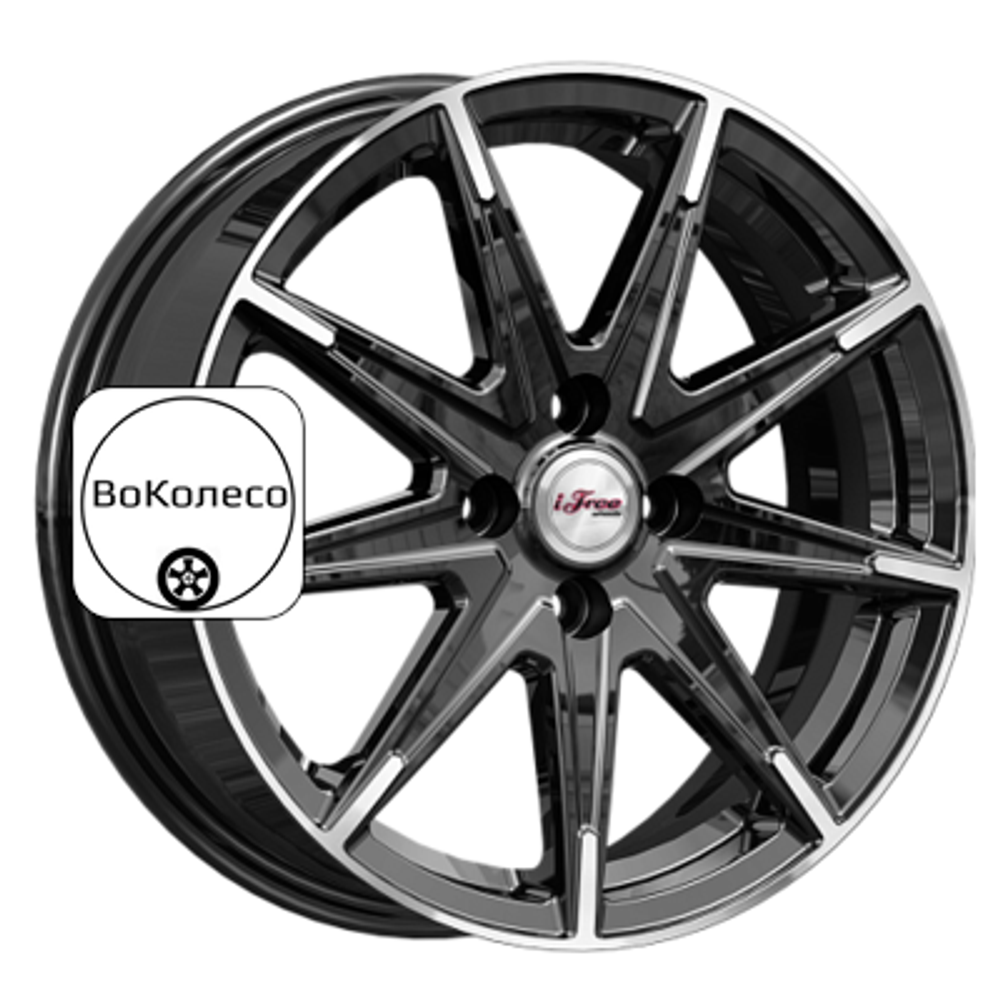 6x16/4x100 ET45 D60,1 Хит (КС1081) Блэк Джек iFree