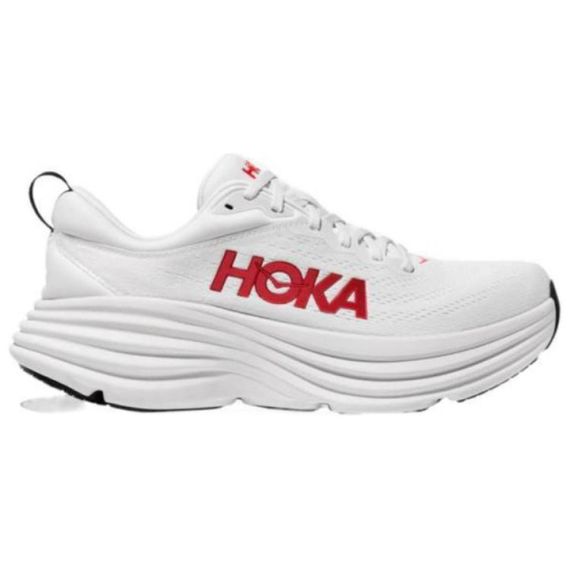 HOKA ONE ONE Bondi 8 Беговые кроссовки Низкий Верх Белый Мужские