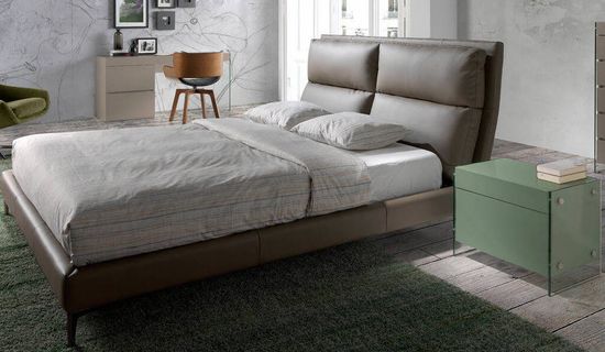 Кровать с изголовьем B565 /7014