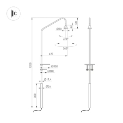 Светильник SP-RINAR-TAB-5W Warm3000 (BK, 36 deg, 230V) (Arlight, IP20 Металл, 5 лет) 059324