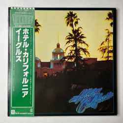 Винтажная виниловая пластинка LP Eagles Hotel California (Japan 1981) (Green Obi) ( Poster) New Kid In Town