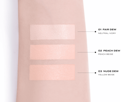 FEEV Лёгкий тональный кушон Peach Dew Hyper-Fit Bare Cushion #02