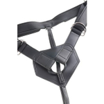 Страпон Strap-on Harness 8" Cock трусики с телесной насадкой (Цвет: Телесный фаллоимитатор, черный трусы)