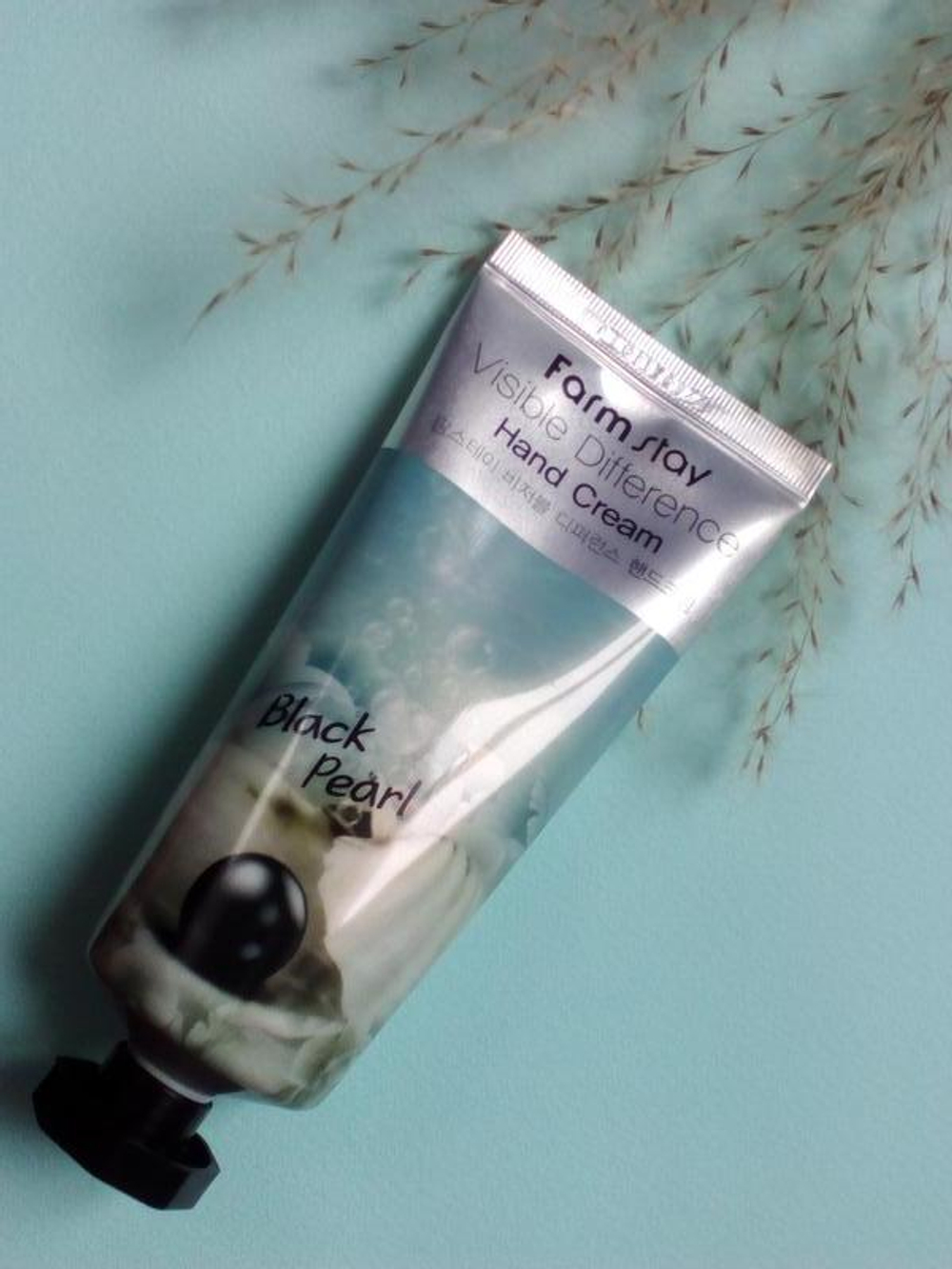 FarmStay. Крем для рук с экстрактом черного жемчуга Visible Difference Hand Cream Black Pearl