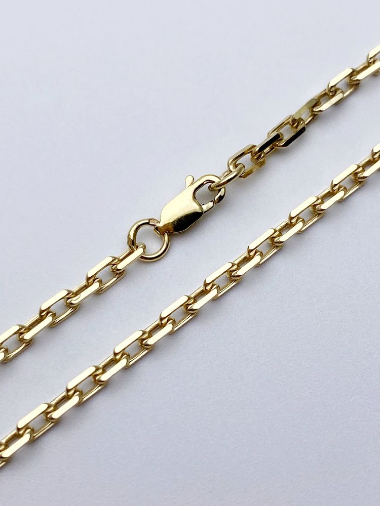 Цепь из серебра/Якорь/Позолота