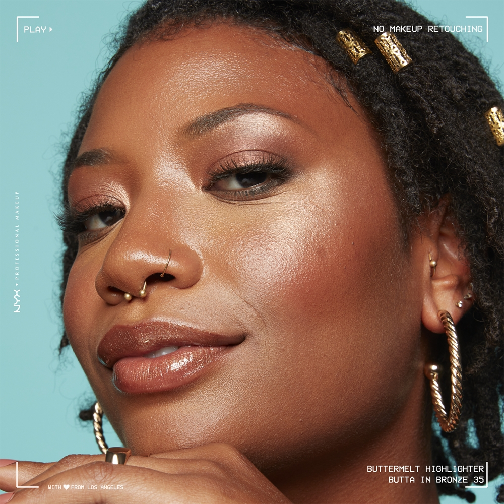 NYX Professional Makeup Buttermelt Highlighter - Розсветлитель оттенок butta in bronze 35, 5 g