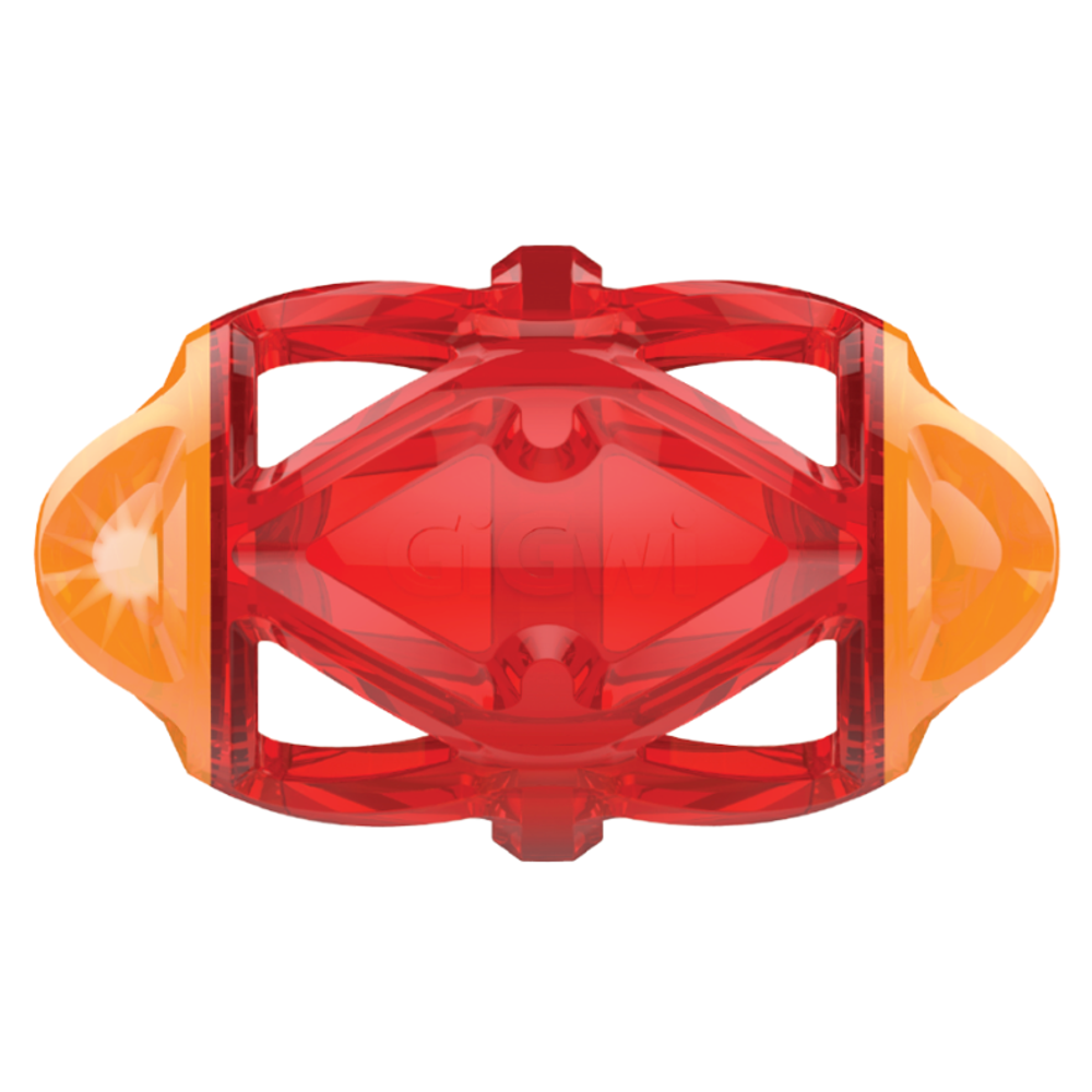 75479 Игрушка для собак регби-мяч светящийся 15см, серия edge flash
