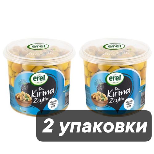 Оливки Erel Kirma 2XL колотые 370 г x 2 шт