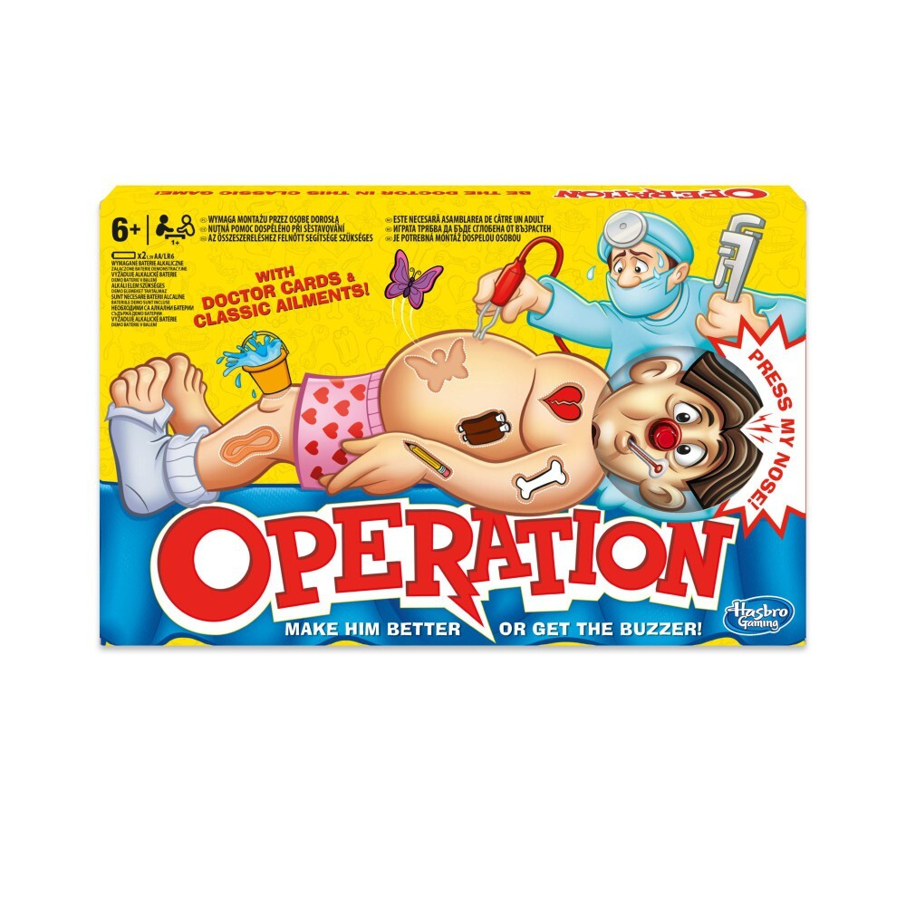 Hasbro - Игра "Операция" NEW B2176 / артикул   B2176789  / GTIN 5010993310227