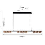 Подвесной светодиодный светильник Favourite Interline 4266-10P