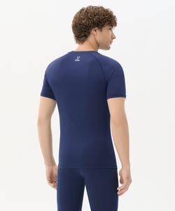 Футболка компрессионная с коротким рукавом Camp PerFormDRY Top SS, темно-синий