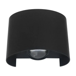 Светильник декоративный настенный накладной уличный фасадный светодиодный PICTOR WL57-2 BK IP54