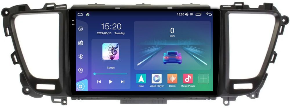 Магнитола для KIA Carnival 3 2014-2020 - Parafar PF701LUX2U2K на Android 13, QLED+2K, ТОП процессор, 8Гб+128Гб, CarPlay, 4G SIM-слот