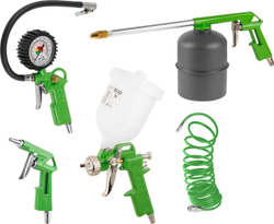 Набор пневмоинструментов Eco Набор пневмоинструмента ECO SGK-5, 5 предм.