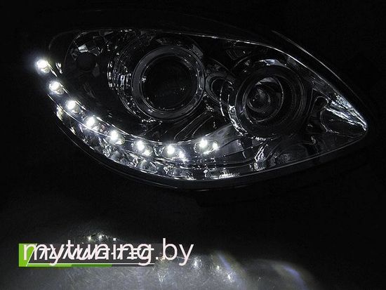 Тюнинг фары для Renault TWINGO 07-11 DAYLIGHT CHROME