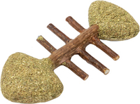 Игрушка Рыбка для кошек, из мататаби, 80х30х20 мм