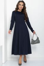 Платье Волшебная скрипка (темно-синее) П11623 LT Collection