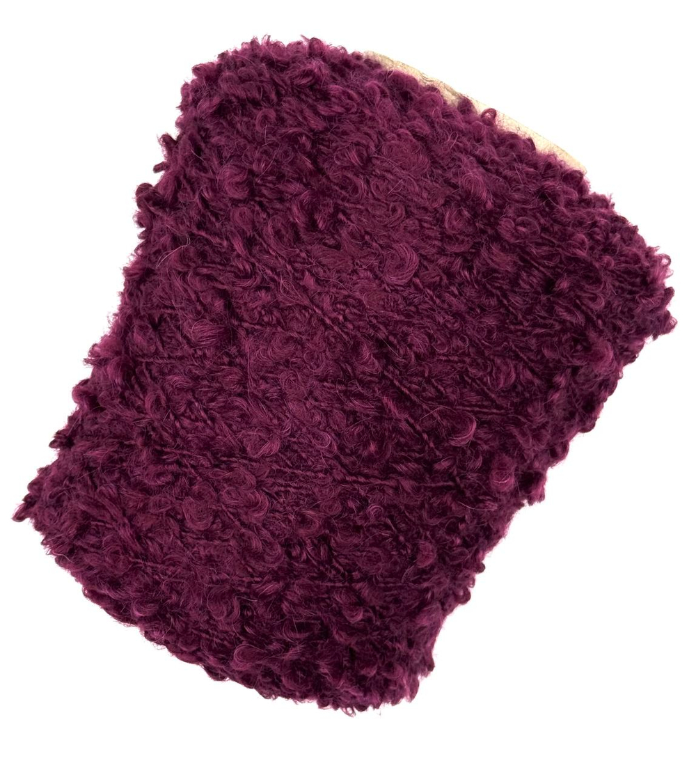 Biagiolli Modesto Бэби-як 76% меринос 19% па 5% 250 м в 100 гр темный рубин