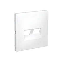 Накладка двойная ArtGallery для информационных функций типа Keystone бел. SE GAL000190