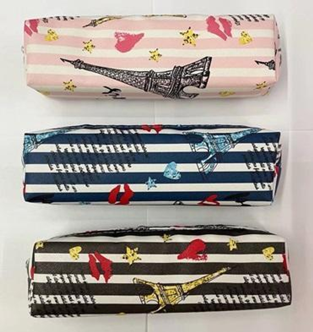 Пенал-косметичка "Подростковый микс", 19*3,5*5см, 5 видов микс