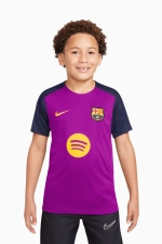 Футболка Nike FC Barcelona 25/26 Strike Junior - фиолетовый