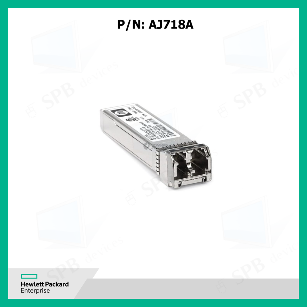 HP Трансивер оптический HP StorageWorks 8Gb Short Wave Fibre Channel SFP+ 1 Pack (AJ718A)