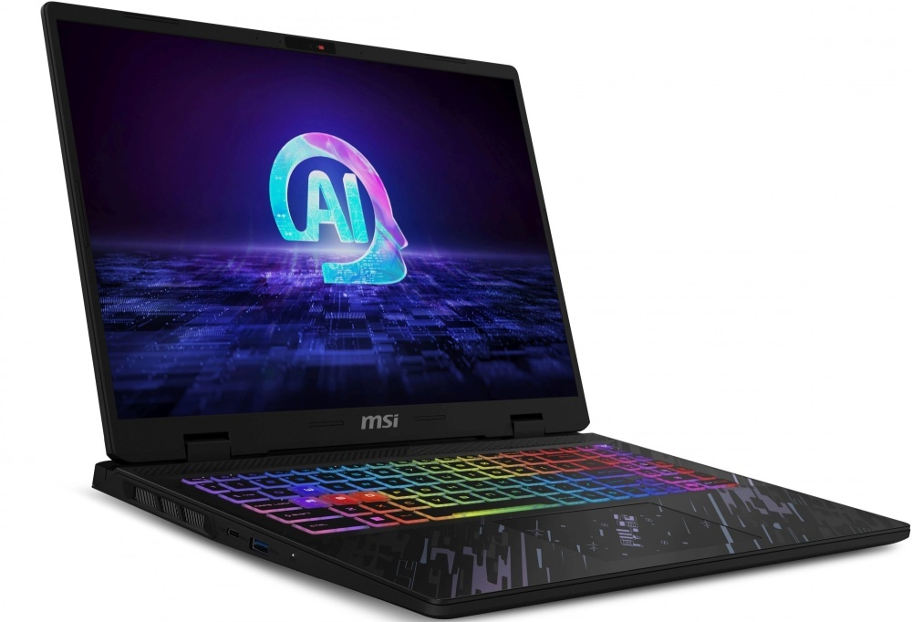 Ноутбук  MSI Pulse 16 AI C1VGKG-018RU 16 ", Core Ultra 7, 16 Гб RAM, 1 Тб SSD, GeForce RTX 4070, Черный