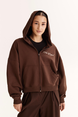 ZIP-HOODIE SDW Uniform - Brown