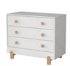 Комод Ice-cream 3 ящика (белый)