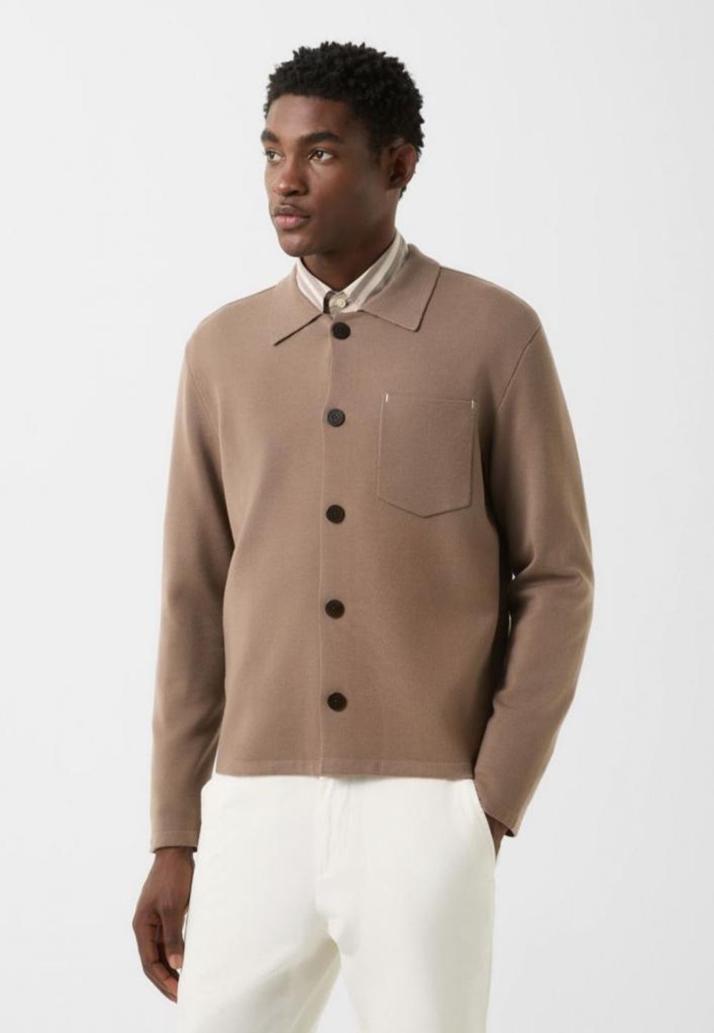 Рубашка BOGNER OLAF в бежевом цвете