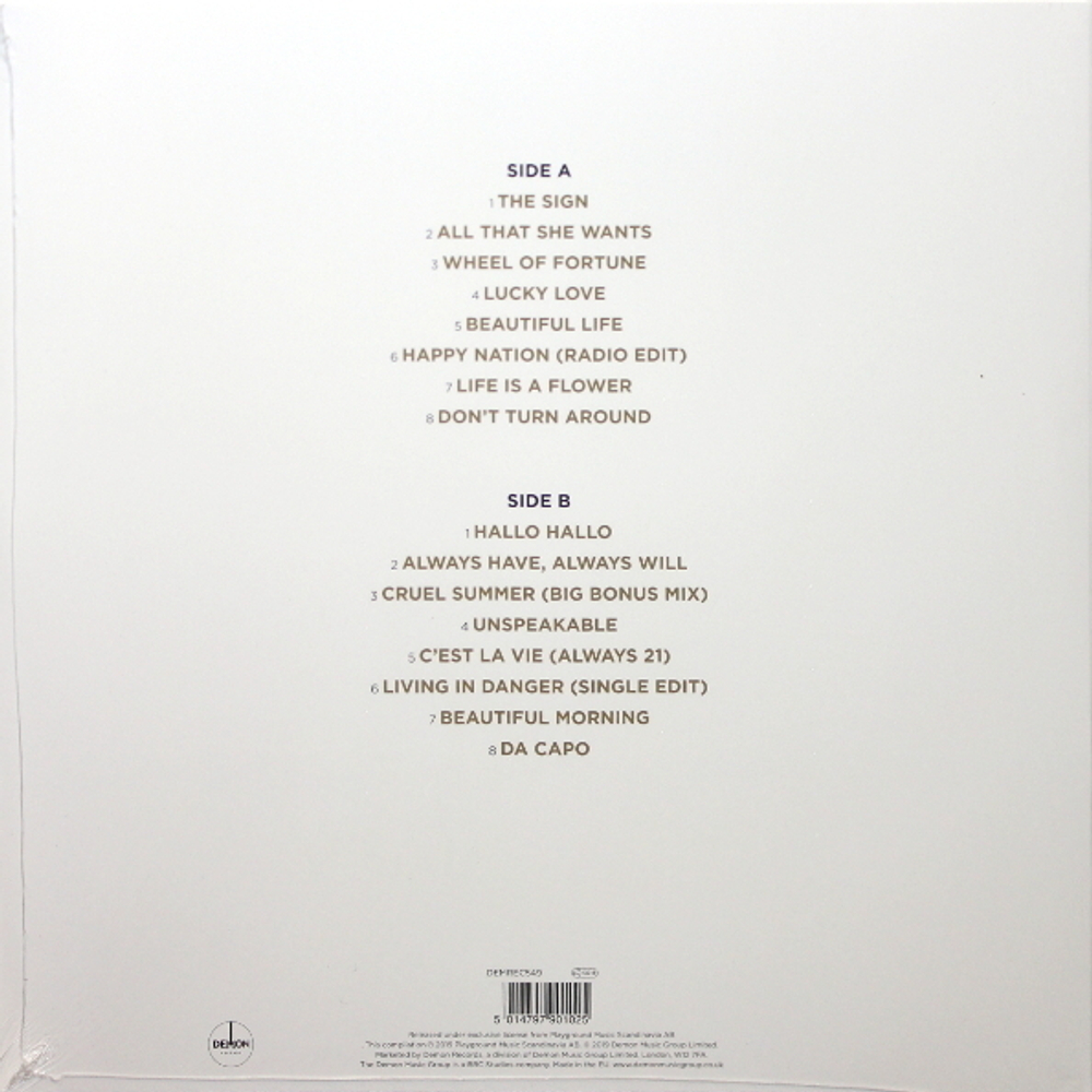 Ace Of Base / Gold (Coloured Vinyl)(LP)