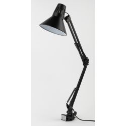 Настольный светильник ЭРА N-121-E27-40W-BK на струбцине черный