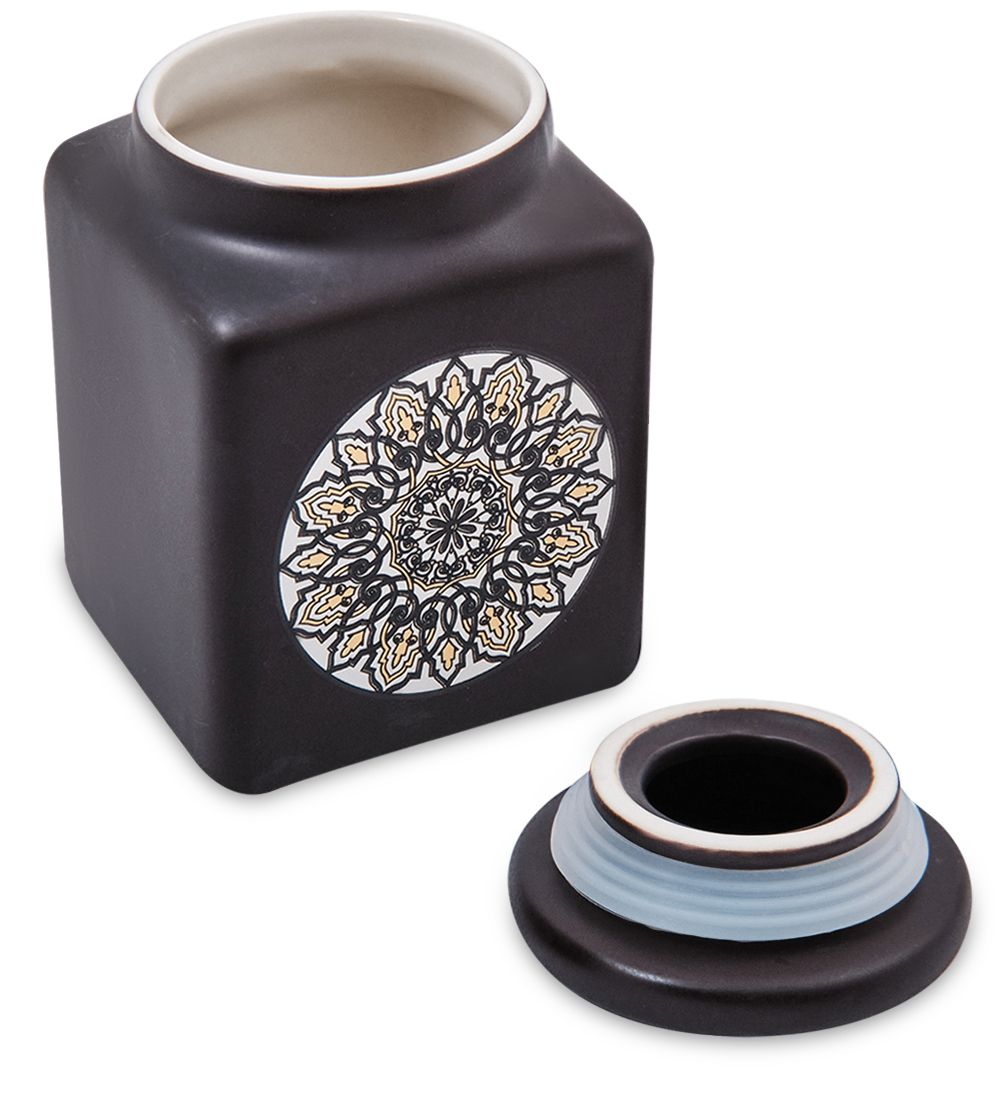 TJ-11/4 Керамическая банка мал. с крышкой